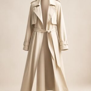 Champagne Trench Coat